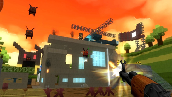 „Brick-Force“ kombiniert das bekannte Klötzchen-Aufbauspiel „Minecraft“ mit dem Prinzip eines Ego-Shooters. Sie s...