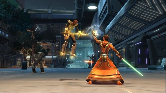 „Star Wars – The Old Republic“ ist ein Free-to-Play-Titel, der keiner sein wollte. Ursprünglich war zum Zocken der ...