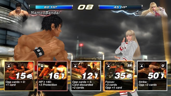 „Tekken Card Tournament“ ist ein Online-Prügelspiel, das Sie direkt im Browser starten. Hier treten Sie gegen bekannt...