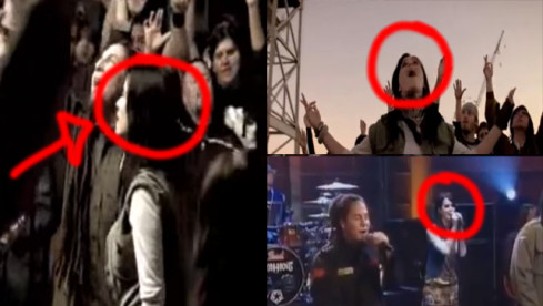 Katy Perry mit P.O.D.