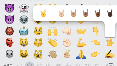 Die Metal-Pommesgabel gibt es jetzt als Emoticon