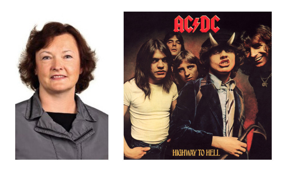Kerstin Kassner 57 DIE LINKE AC/DC HIGHWAY TO HELL