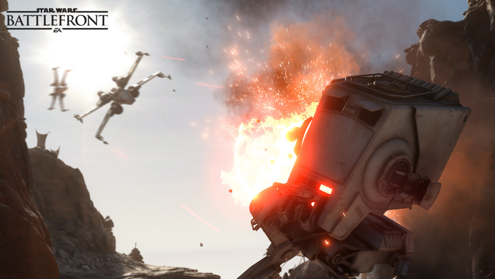 Star Wars Battlefront E3 Screen 4_ Air to Ground WM