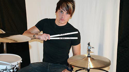 Der neue Trivium-Schlagzeuger Paul Wandtke.