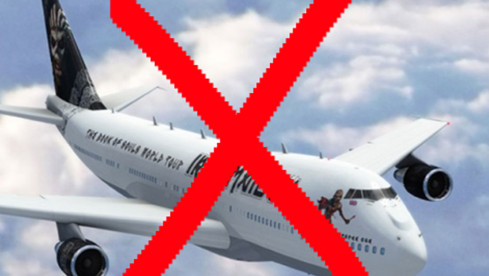 Zu schwer: Die ‘Ed Force One’ darf nicht in Dortmund landen.