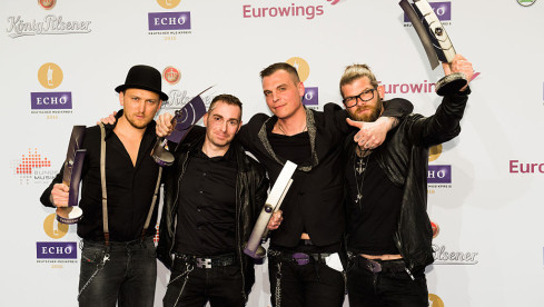 Frei.Wild beim Echo 2016