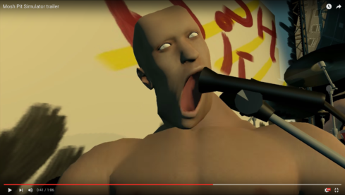 Die virtuelle Realität wird seltsam: Der Mosh-Pit-Simulator.