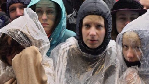 "Rock am Ring" Zuschauer im Regen