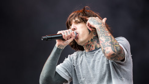 Bring Me The Horizon Sänger Oli Sykes bei Rock Im Park 2016