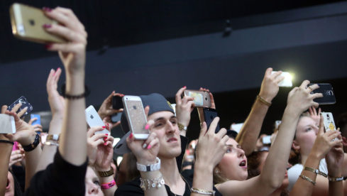 Wenn es nach Apple geht, ist bald Schluss mit Fotos auf Konzerten.
