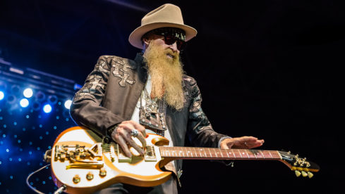 ZZ Top-Gitarrist Billy Gibbons 2016 in Nürnberg