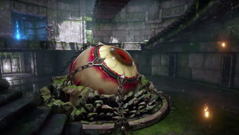 Szene aus dem Gameplay-Trailer zu Quake Champions