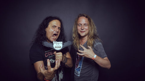 Kreator gewinnen den Award "Best German Band" bei den METAL HAMMER AWARDS 2016.