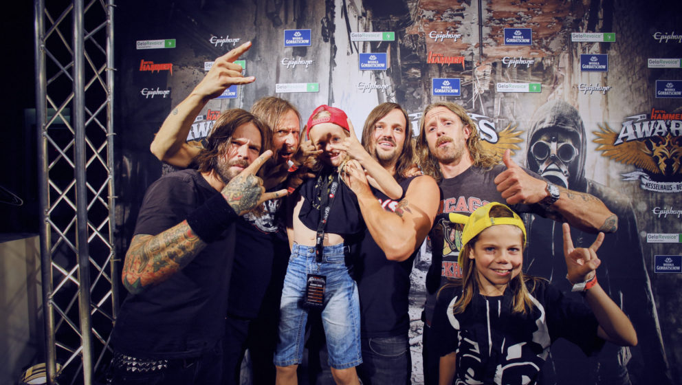 Bombus @ METAL HAMMER AWARDS Black Carpet 2016