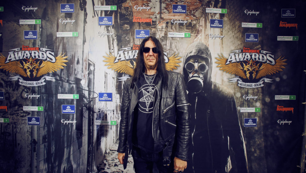 Lord Ahriman (Dark Funeral) @ METAL HAMMER AWARDS Black Carpet 2016