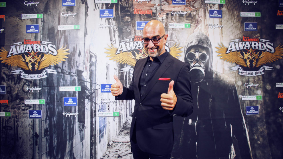 Alex 'Der Checker' Wesselsky (Eisbrecher) @ METAL HAMMER AWARDS Black Carpet 2016