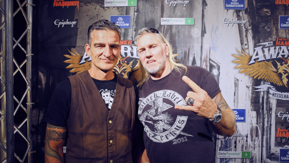 Herman The German @ METAL HAMMER AWARDS Black Carpet 2016