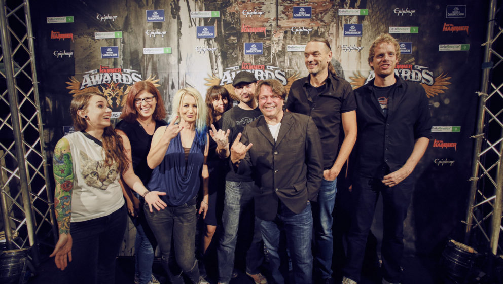 Napalm Records Staff @ METAL HAMMER AWARDS Black Carpet 2016