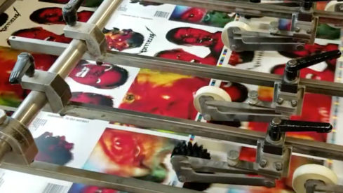 Metallica Druckmaschine