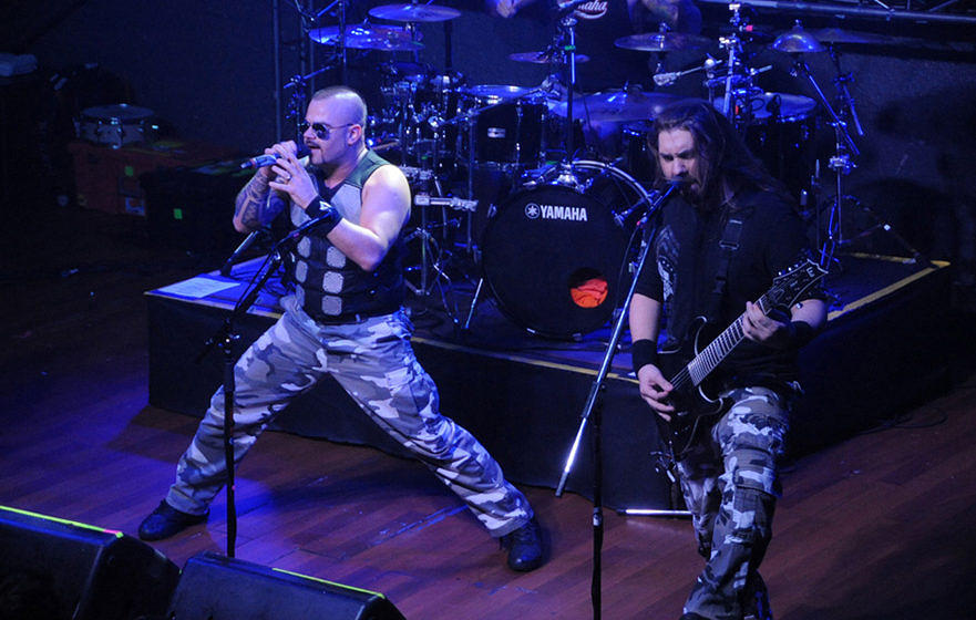 Bei Sabaton in Santiago de Chile