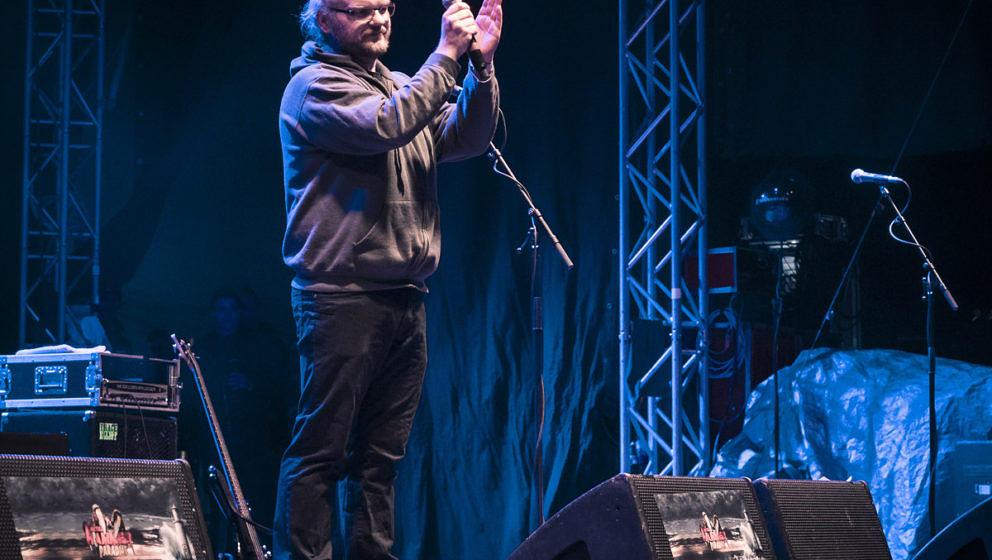 METAL HAMMER PARADISE 2016: Thorsten 'Zacke' Zahn eröffnet das Festival.