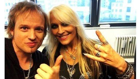 Doro und Sammet bei der ‘Ultimativen Chartshow’