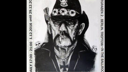 Lemmy-Portait des niederländischen Künstlers John Klinkenberg.