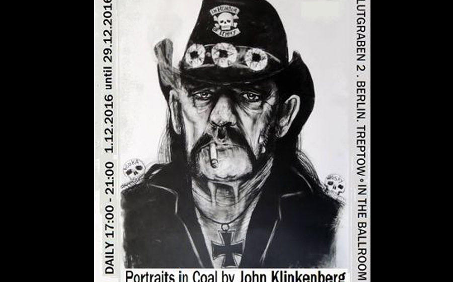 Lemmy-Portait des niederländischen Künstlers John Klinkenberg.