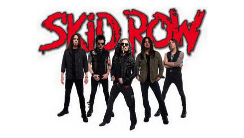 Skid Row mit ihrem nun festen Frontmann Zippy Theart.