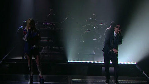 Linkin Park live im TV.