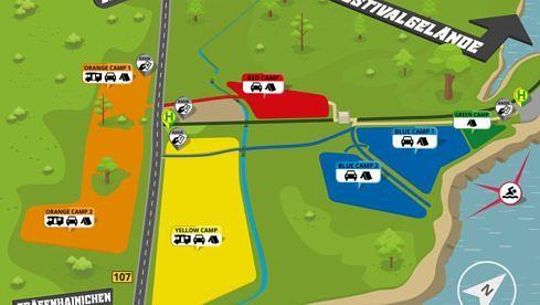 Plan des With Full Force 2017