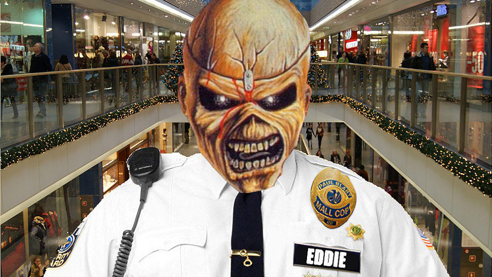 Iron Maiden BRAVE NEW MALL COP