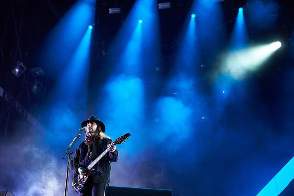 Gitarrist Daron Malakian tritt am 04.06.2017 beim Musikfestival 'Rock am Ring' in Nürburg (Rheinland-Pfalz) mit der US-ameri