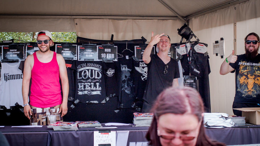 Impressionen vom With Full Force 2017 – der METAL HAMMER-Stand