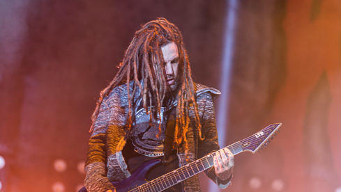 Brian Welch mit Korn