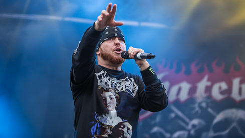 Hatebreed-Frontmann Jamey Jasta @ Summer Breeze 2017, 18.8.2017