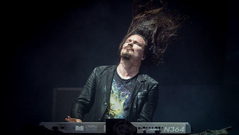 Tuomas Holopainen mit Nightwish beim Download Festival 2016