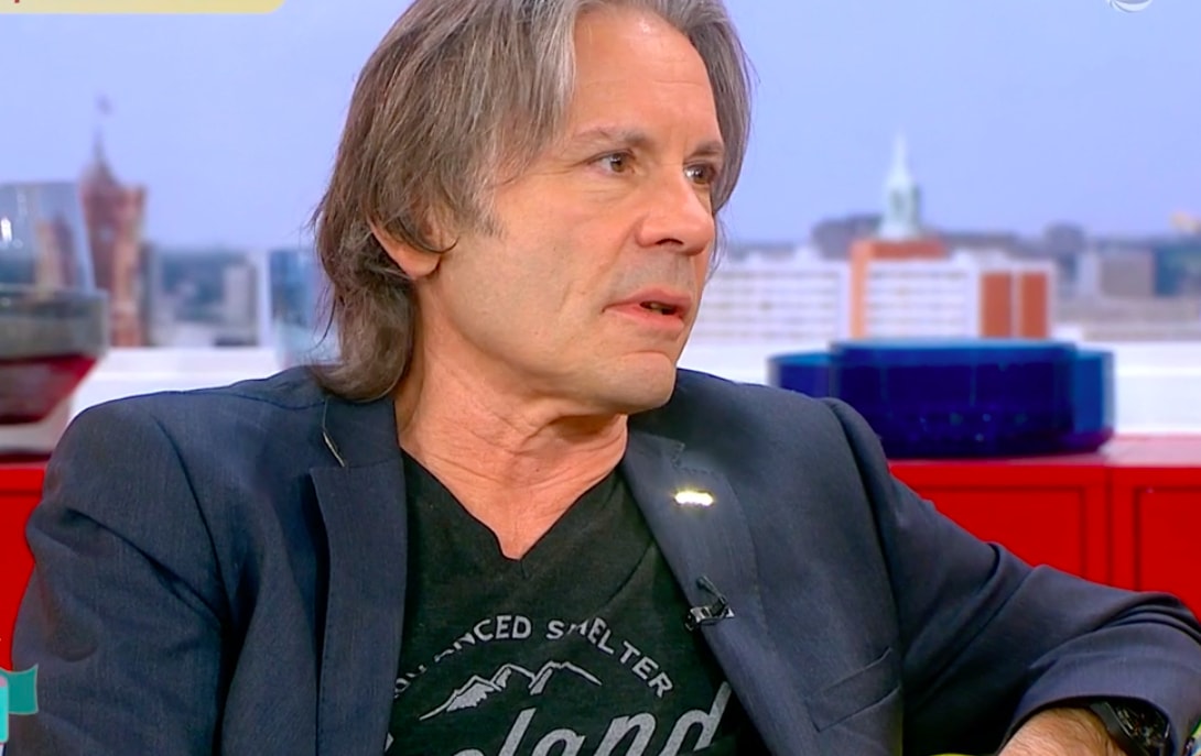 Bruce Dickinson im Sat.1 Frühstücksfernsehen