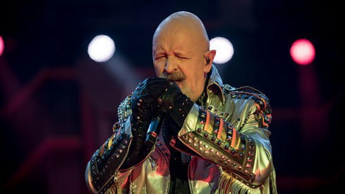 Judas Priest-Frontmann Rob Halford - Messe Freiburg 2018