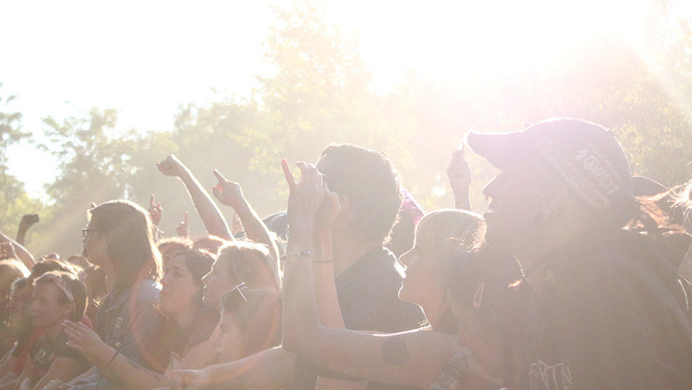Publikum auf dem Punk In Drublic Festival 2018 Berlin