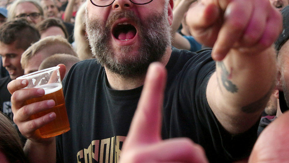 Publikum auf dem Punk In Drublic Festival 2018 Berlin