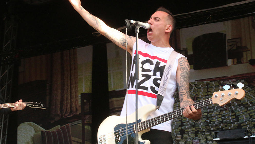 Anti-Flag auf dem Punk In Drublic Festival 2018 Berlin