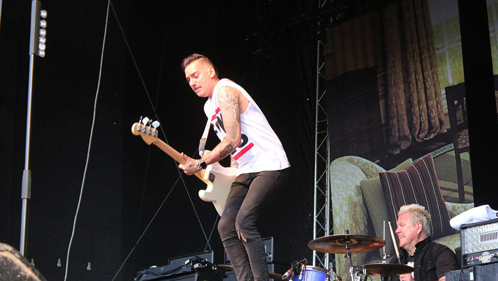 Anti-Flag auf dem Punk In Drublic Festival 2018 Berlin