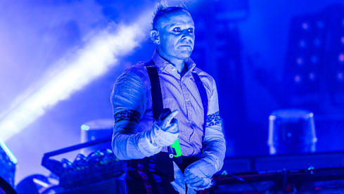 The Prodigy-Sänger Keith Flint beim M'era Luna 2018