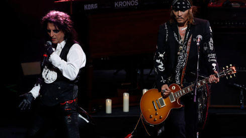 Hollywood Vampires beim 52. Montreux Jazz Festival am 5.7.2018 in Montreux
