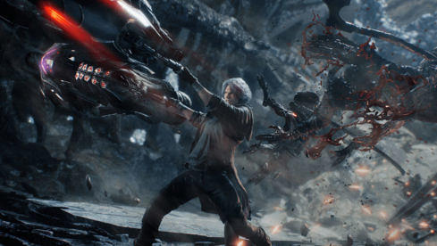 Dämonenjäger Dante in „Devil May Cry 5“