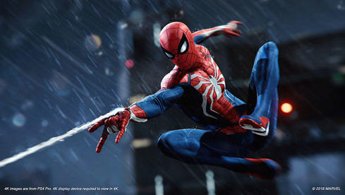 Spider-Man schwingt sich durch Manhattan