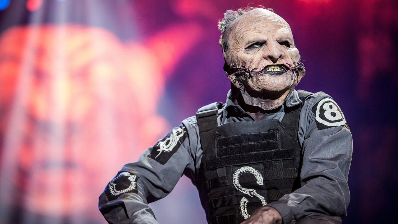 Corey Taylor bei einem Live-Auftritt von Slipknot im Jahr 2015