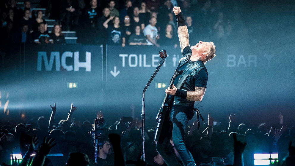 Metallica bei einem Live-Auftritt in Herning, Dänemark