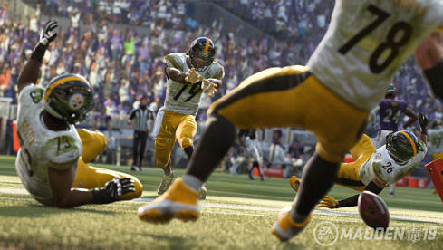 Screenshot aus „Madden NFL 19“
